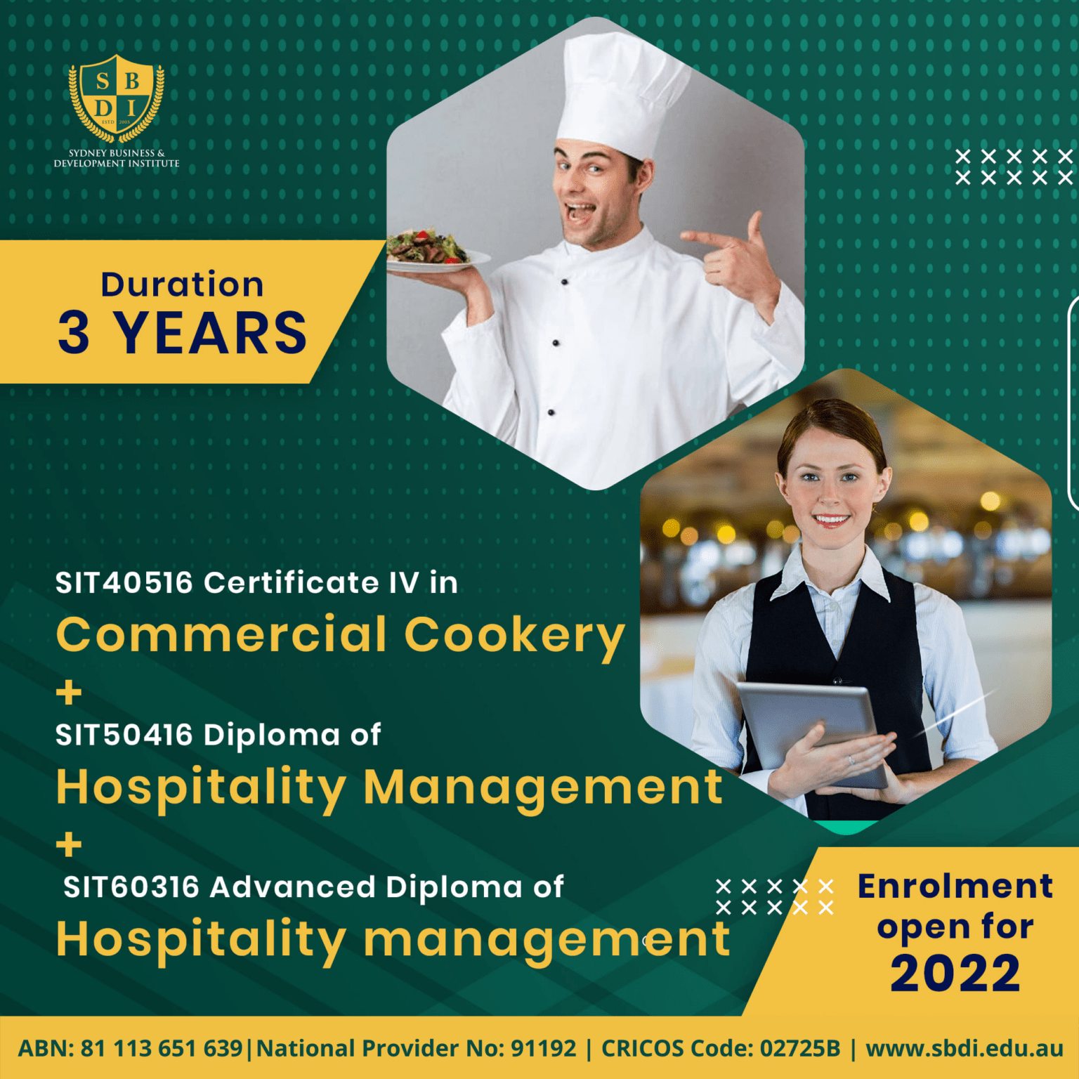 SIT40521 Certificate IV In Kitchen Management (Previously Known As Cert ...